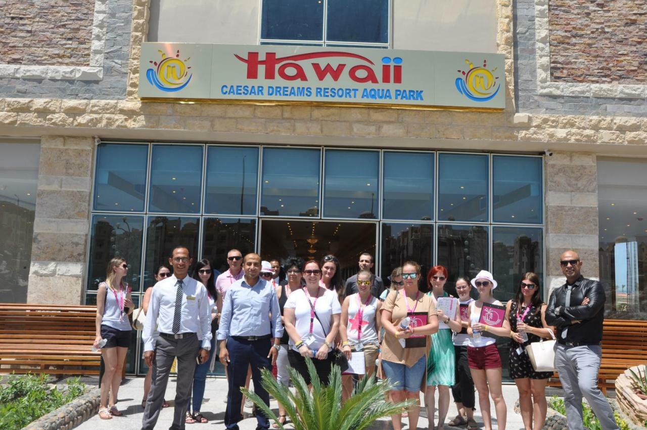 Hawaii Caesar Dreams Resort And Aqua Park - Families And Couples Хургада Екстер'єр фото